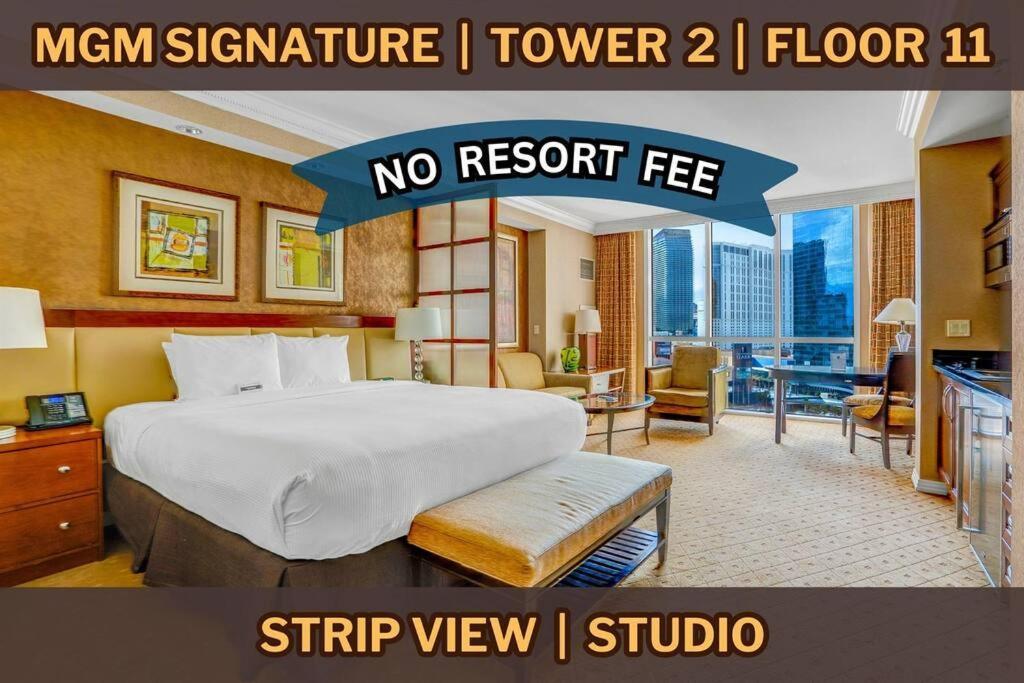 11Th Floor Mgm Signature Studio:Strip View, No Fee Las Vegas Dış mekan fotoğraf